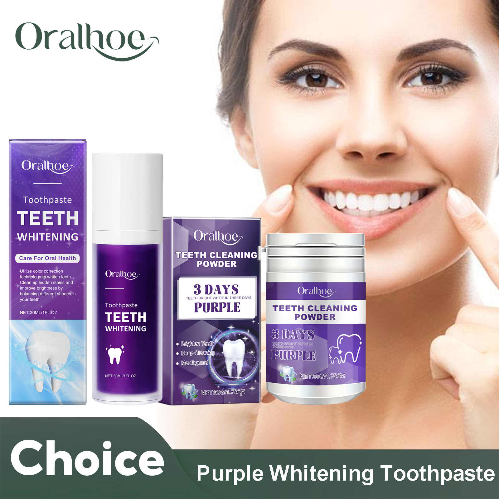 Purple Corrector Teeth Whiteni - огляд і ціна Teeth Whitening Near Me