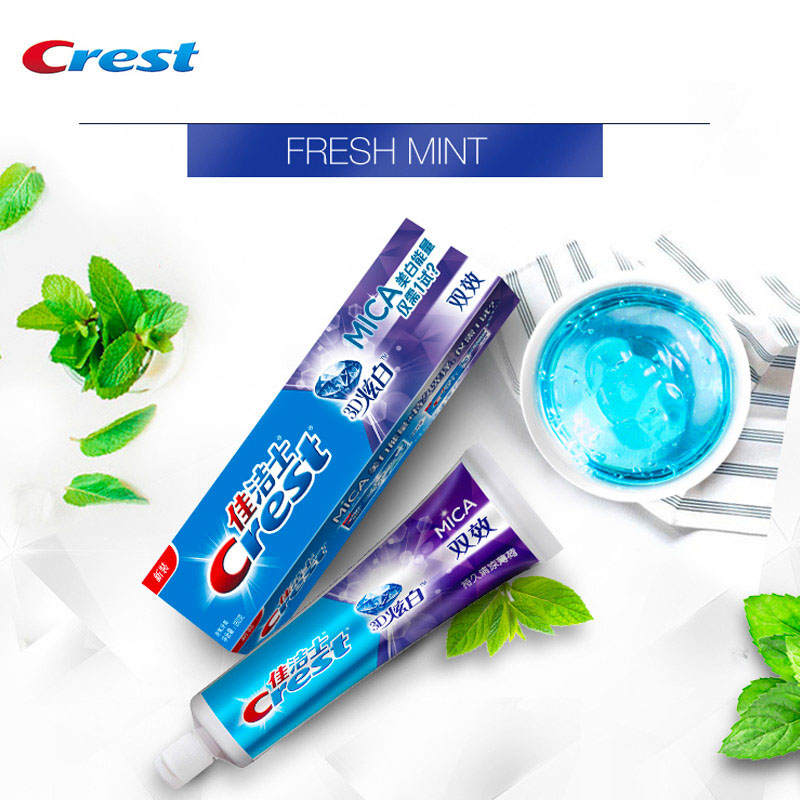 Crest 3D MICA Toothpaste Fluor - огляд і ціна Teeth Whitening Paste