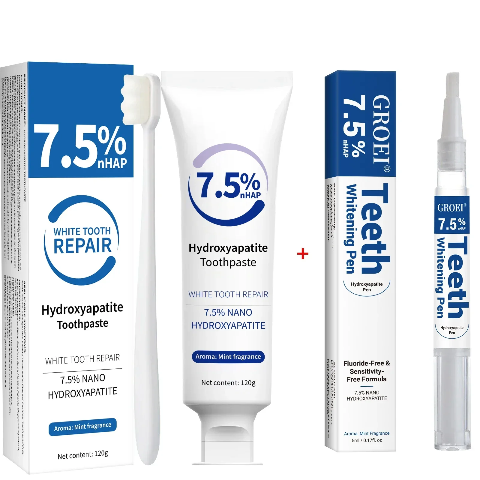 Toothpaste & Whitening Pen Kit - огляд і ціна Remineralizing Toothpaste