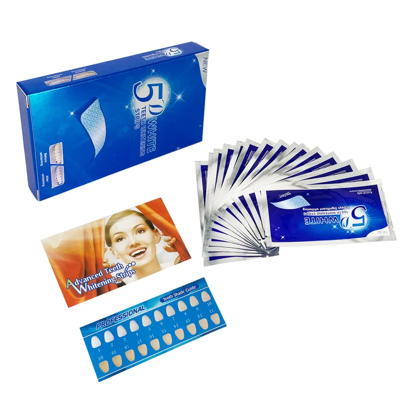 1-12pcs 5D Whitening Teeth Sti - огляд і ціна Teeth Whitening Yellow Teeth