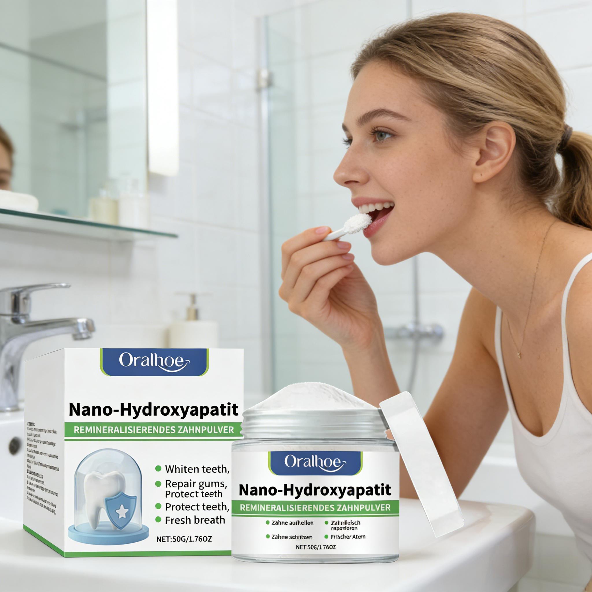 Oralhoe Whitening Tooth Powder - огляд і ціна Teeth Whitening Yellow Teeth