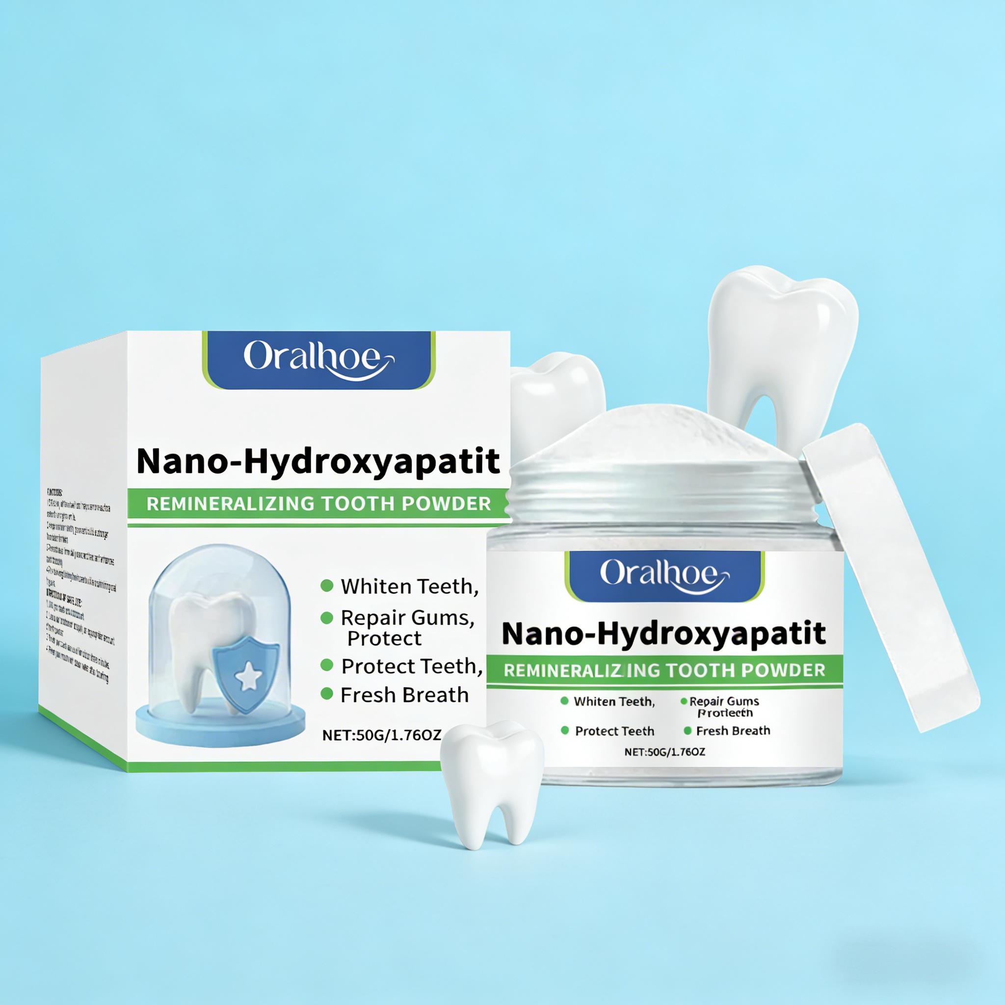 Oralhoe Whitening Tooth Powder - огляд і ціна Teeth Whitening Yellow Teeth