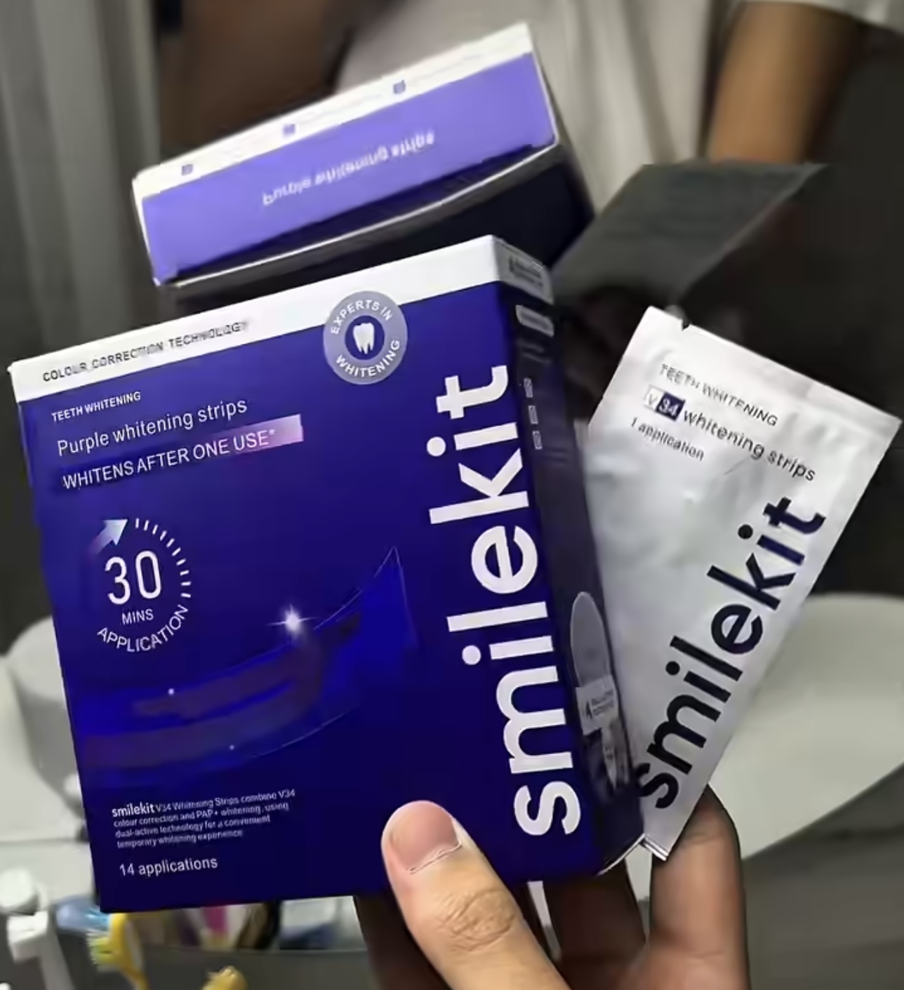 7/14 Pairs Teeth Patch Set Smi - огляд і ціна Teeth Whitening With Peroxide