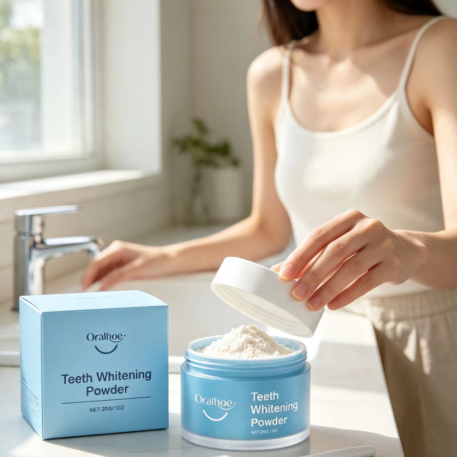 Oralhoe Tooth Powder for Brush - огляд і ціна Teeth Whitening Near Me