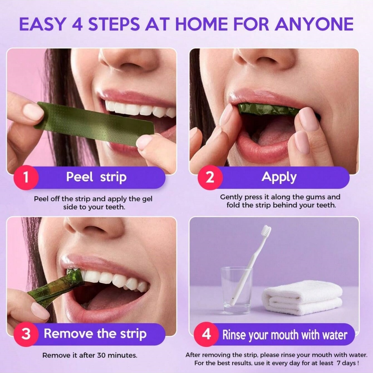 Deluxe Whitening Teeth Sticker - огляд і ціна Teeth Whitening With Peroxide