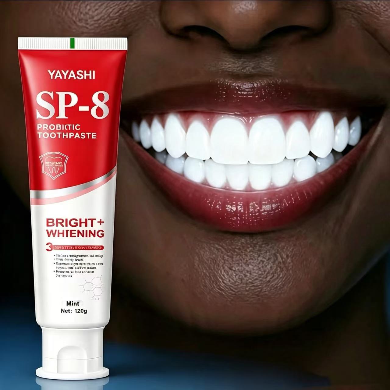 YAYASHI SP-8 Probiotic Whiteni - огляд і ціна Teeth Whitening Yellow Teeth